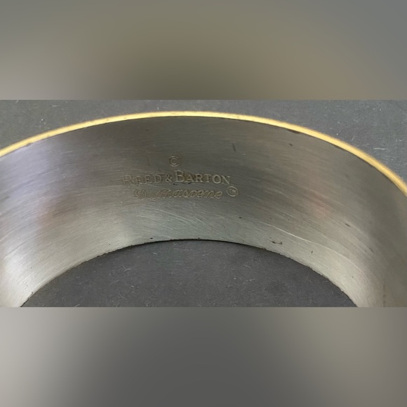 Vintage Reed & Barton Cuff Bracelet - Picture 7 of 10